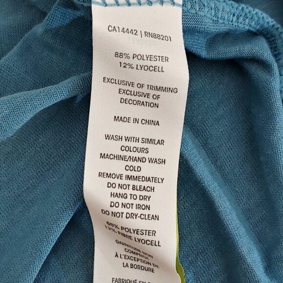 MPG Women's Athletic Long Sleeve Top Twist 2.0 Quick Drying Black & Blue 2Pc Set - Picture 7 of 8